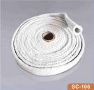 Ceramic Fiber Sleeving With And Without SS Wire 
